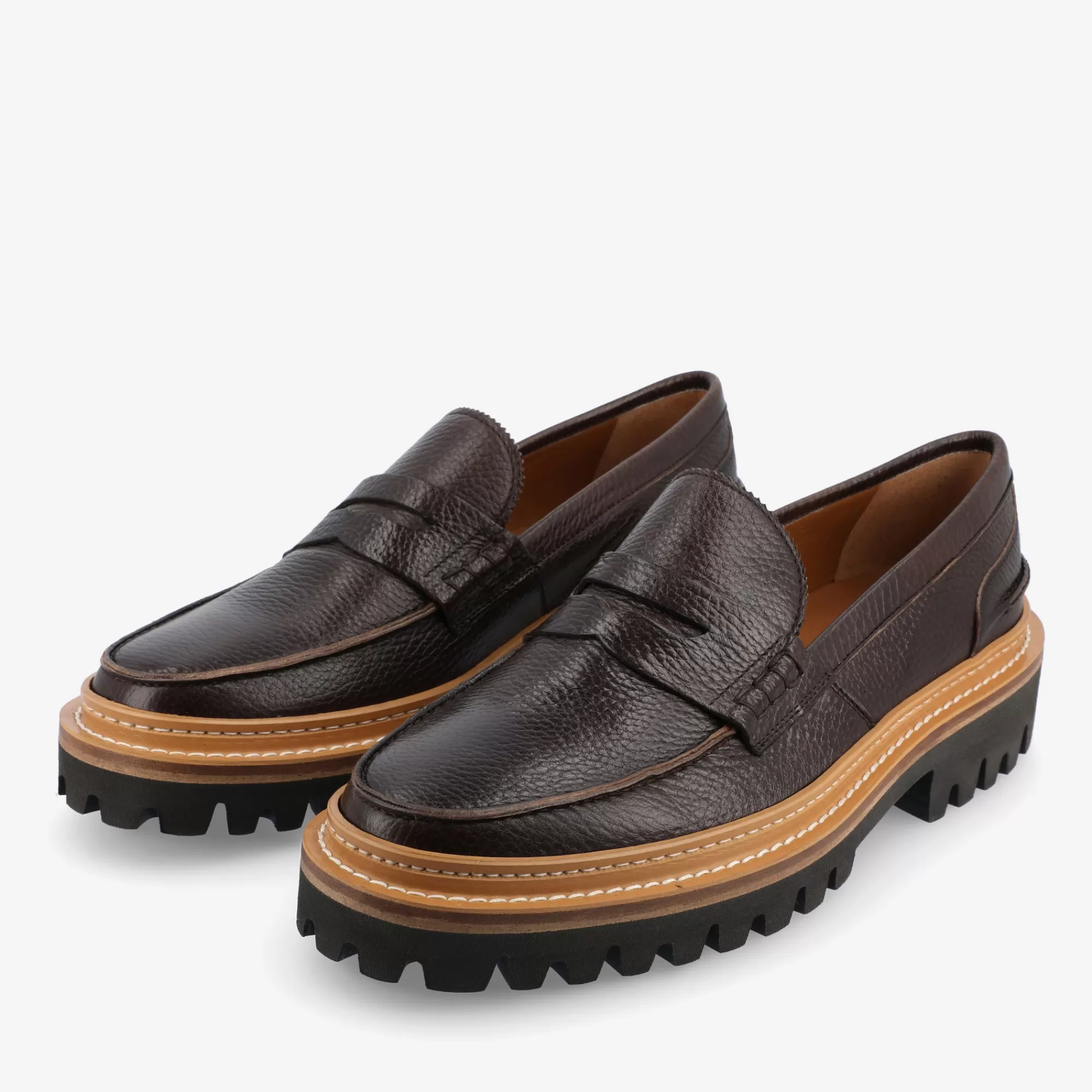 Clearance De Country Loafer In Koffie - Donkerbruine Loafer | Heren Loafers | Schoenen