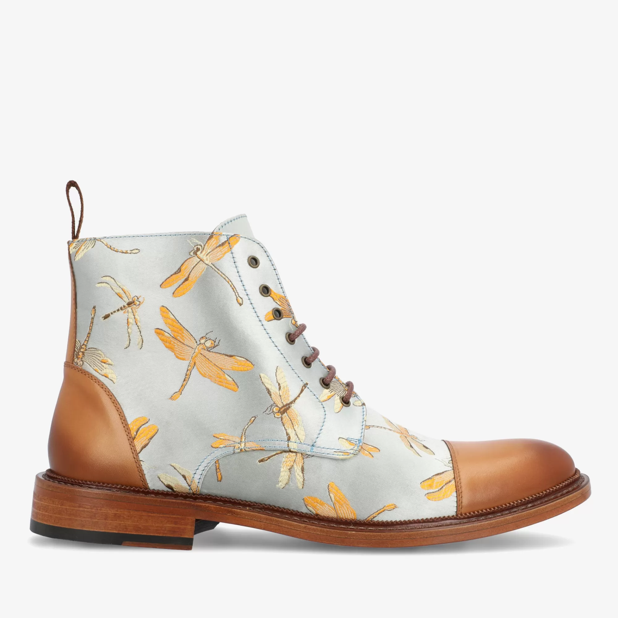 Hot De Jack Boot In Blauwe Libellenprint | Heren Laarzen