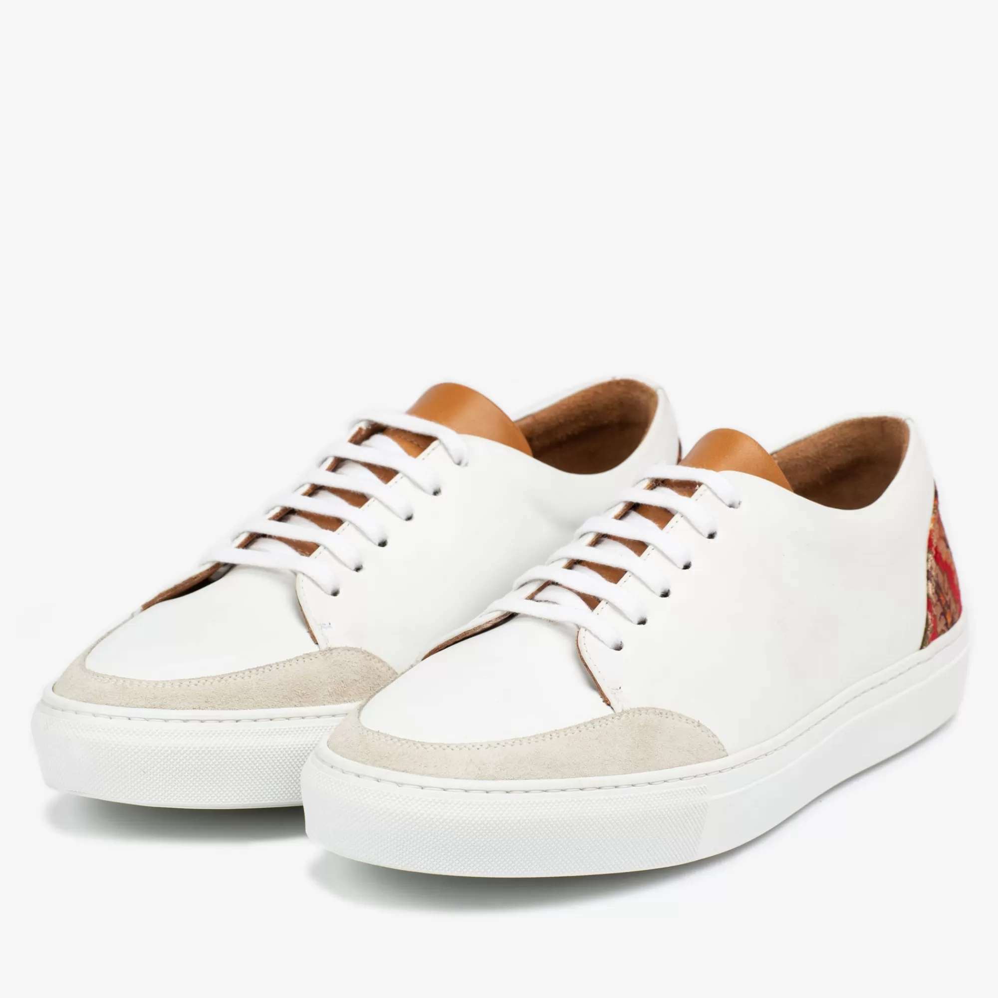 Hot De Klay Sneaker - Rood/Wit Leren Sneakers | Heren Sneakers