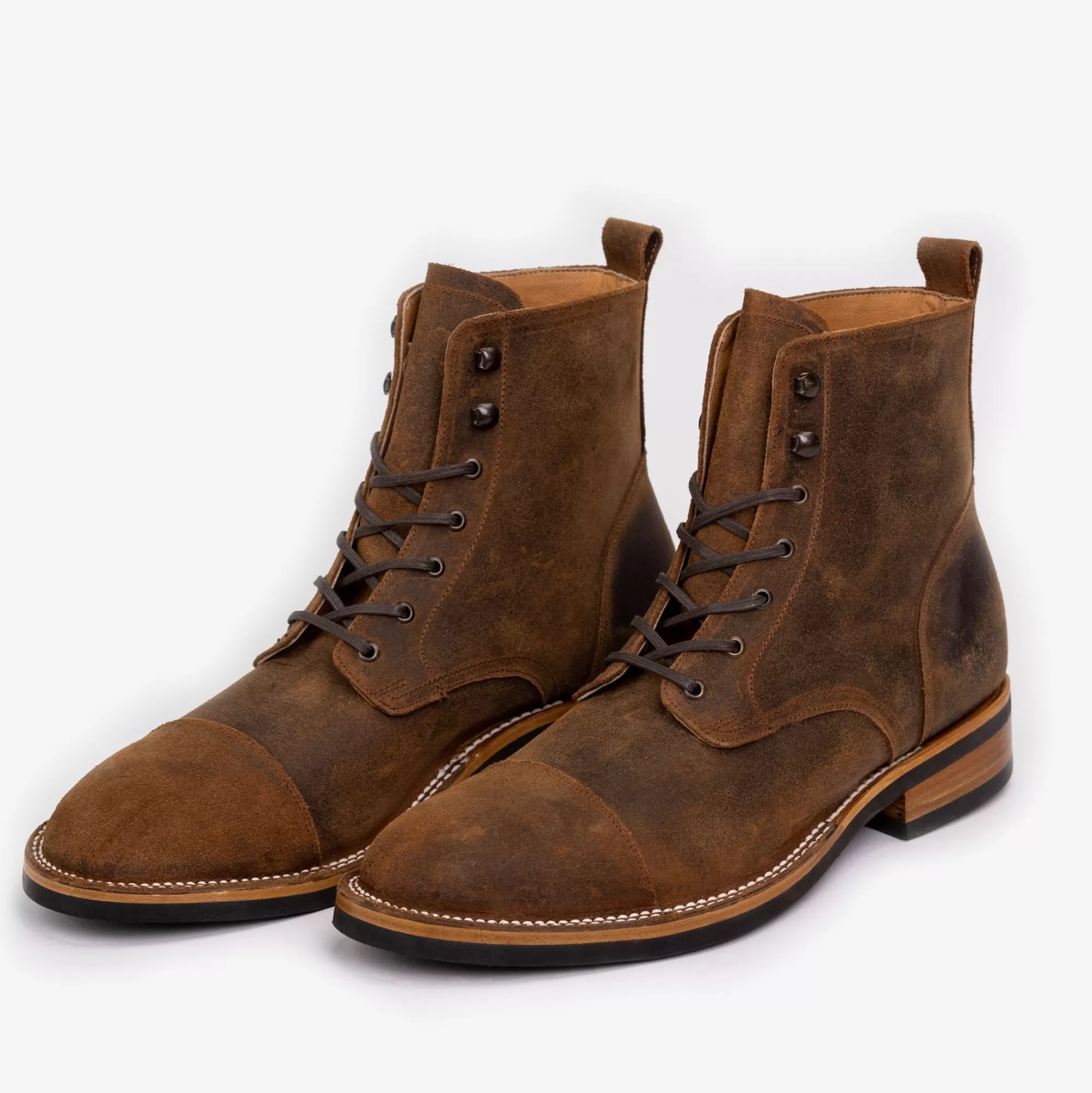 Store De Legacy Boot In Rust - Luxe Laars | Heren Taft Stitchdown | Laarzen