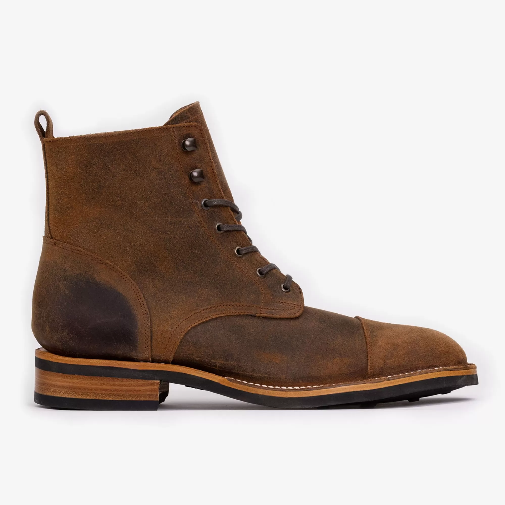 Store De Legacy Boot In Rust - Luxe Laars | Heren Taft Stitchdown | Laarzen