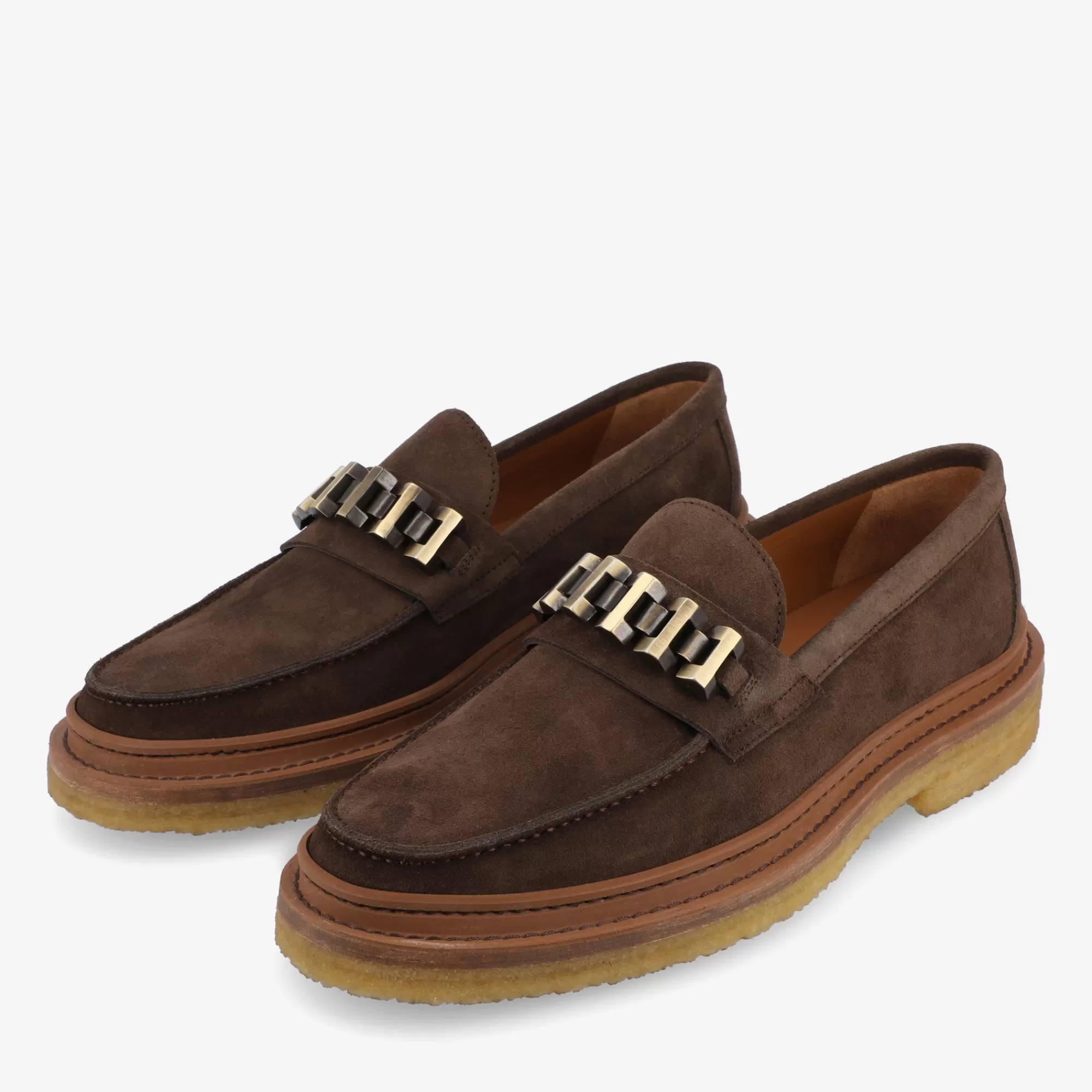 Online De Verona Loafer In Bruin - Bruine Suede Loafer | Heren Loafers | Schoenen