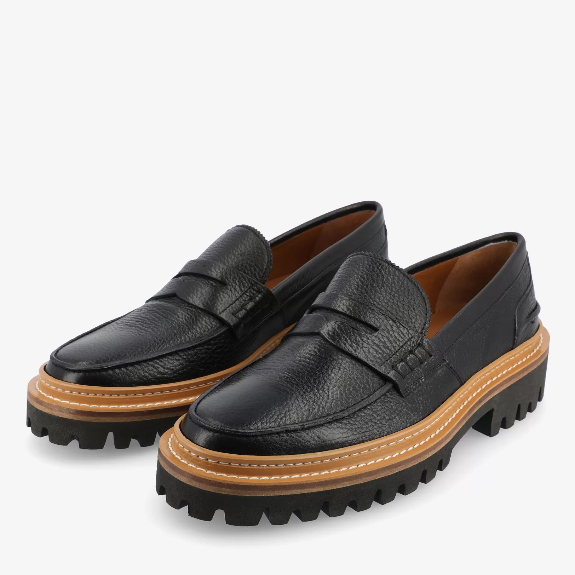 New The Country Loafer - Zwarte Designerloafer | Heren Loafers | Schoenen