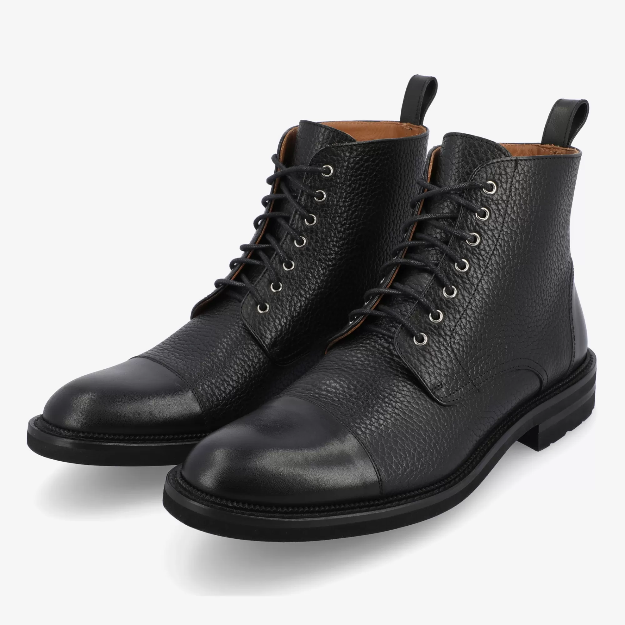 Fashion The Rome Boot - Zwarte Herenlaarzen | Heren Laarzen